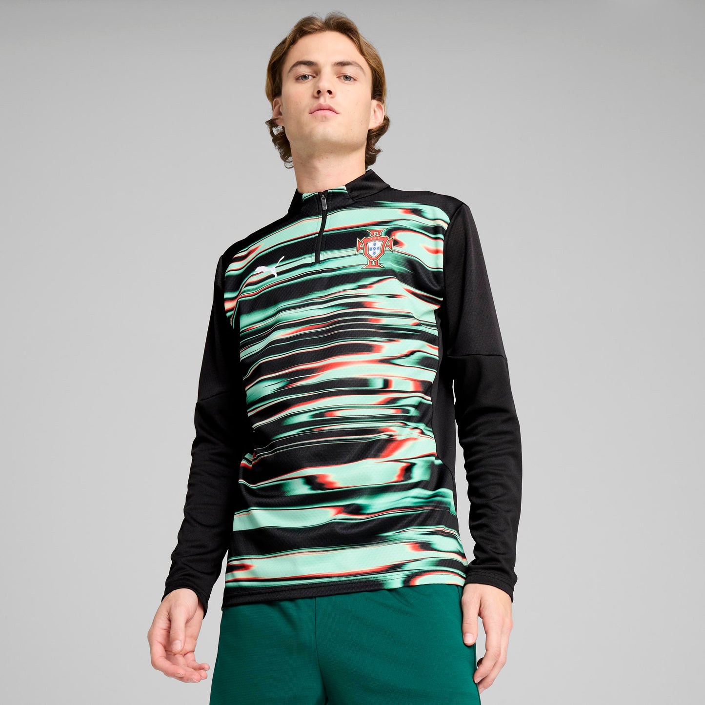 Portugal FPF Pre-Match 1/4 Zip Top 2025