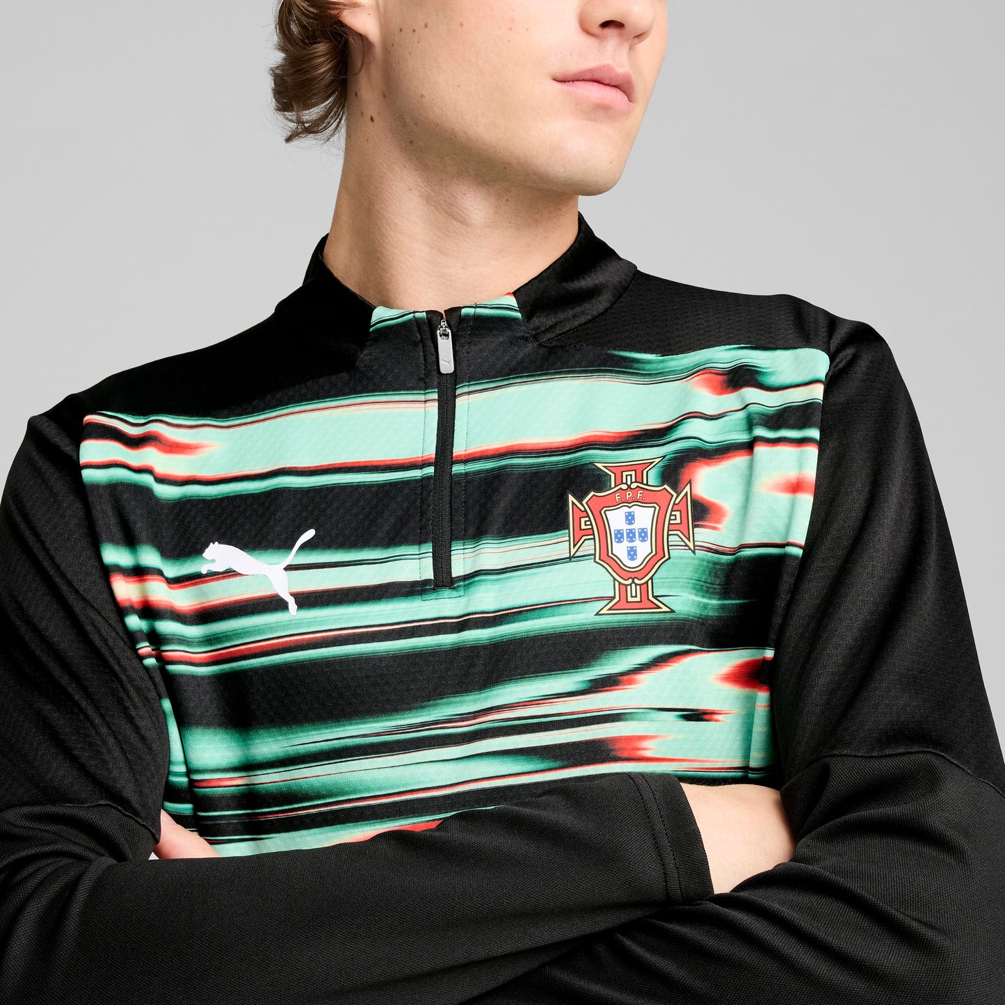 Portugal FPF Pre-Match 1/4 Zip Top 2025
