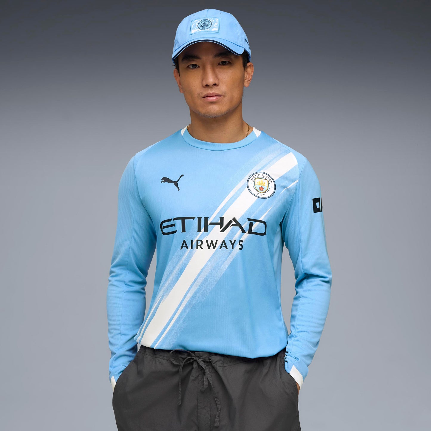Manchester City 2025/26 Home Long Sleeve