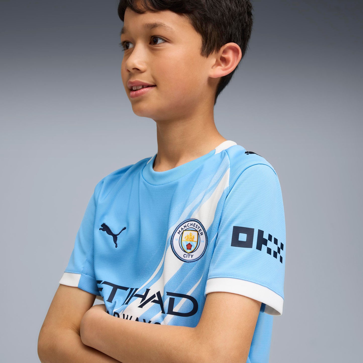 Manchester City 2025/26 Domicile Junior