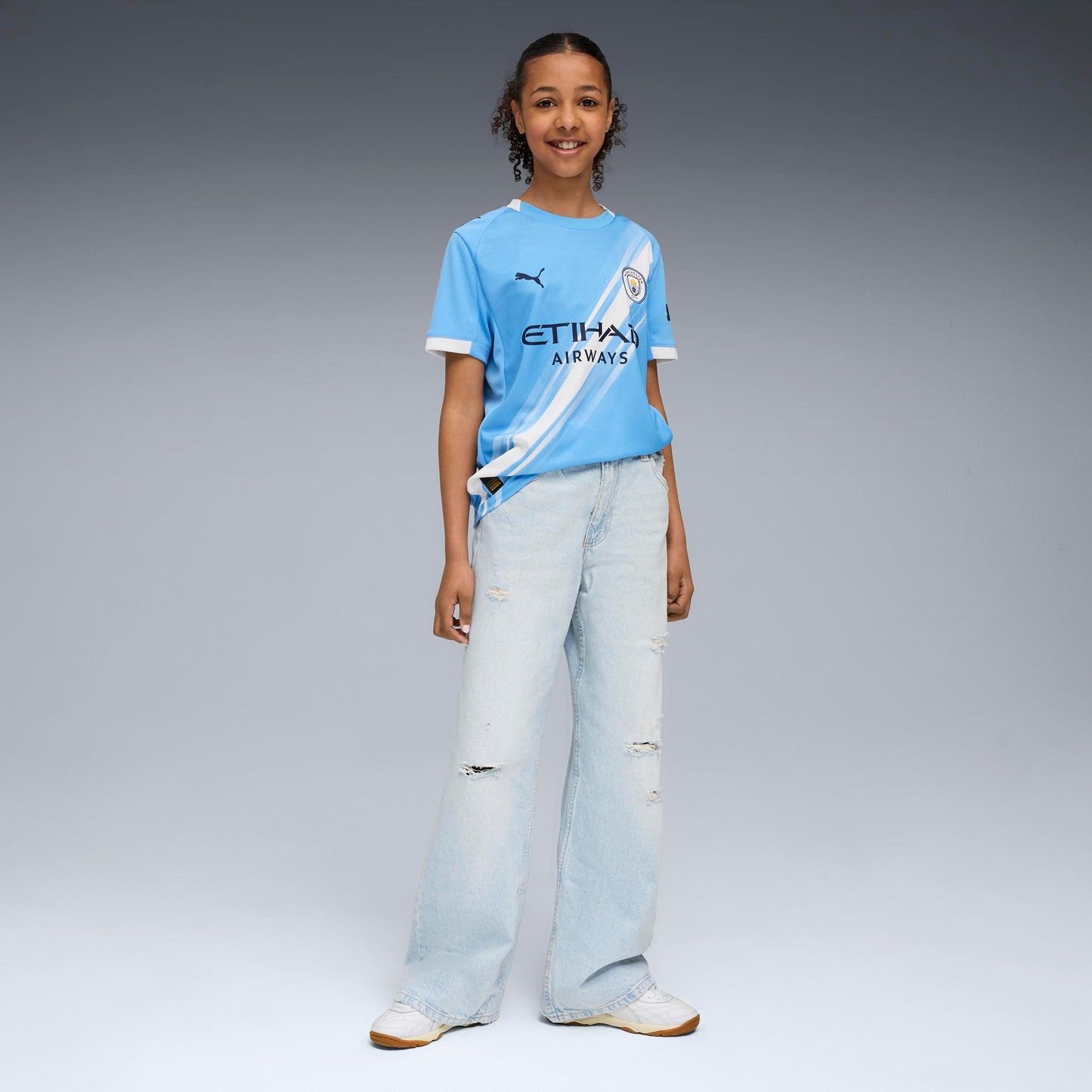 Manchester City 2025/26 Domicile Junior