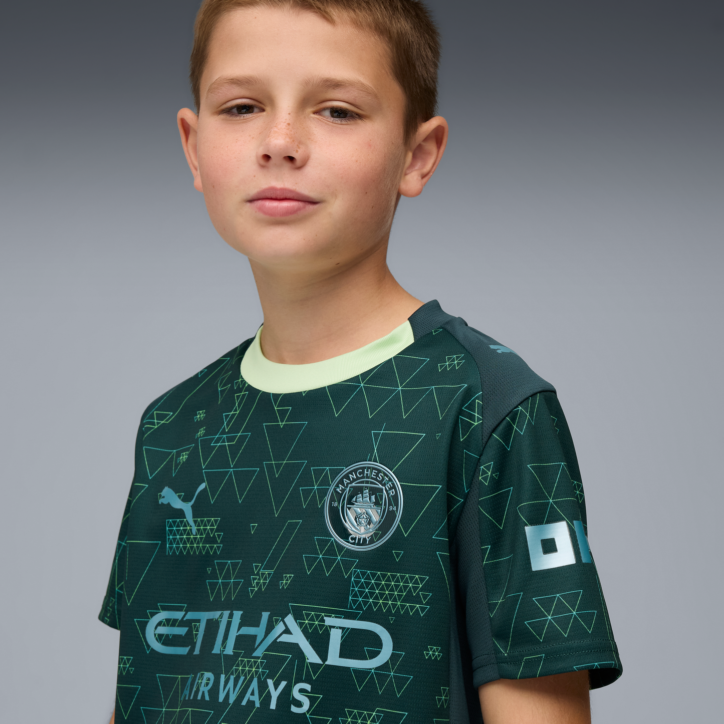 Manchester City 2025/26 Quatrième maillot Junior