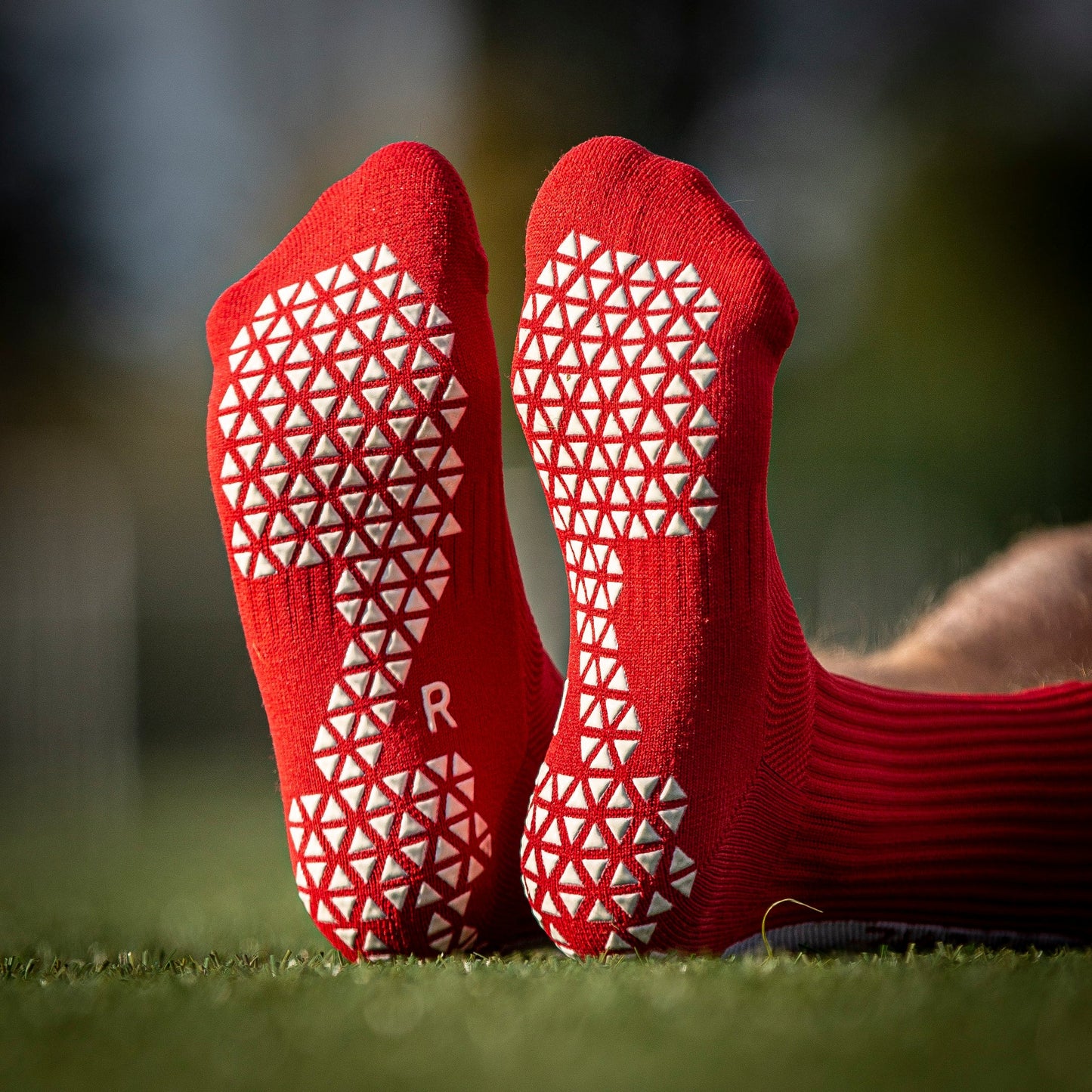 Pure Grip Socks Red