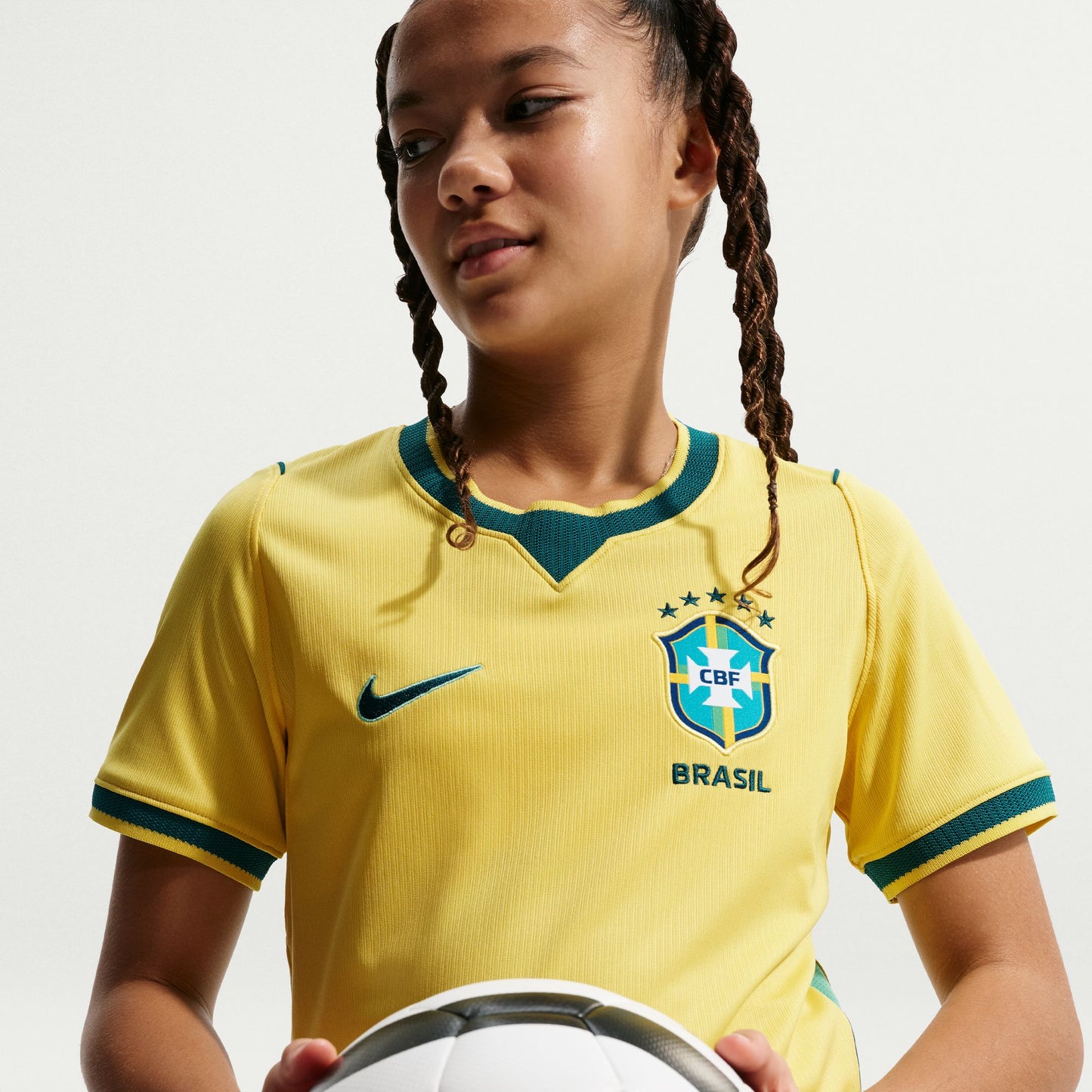 Maillot domicile junior Brésil CBF 2026