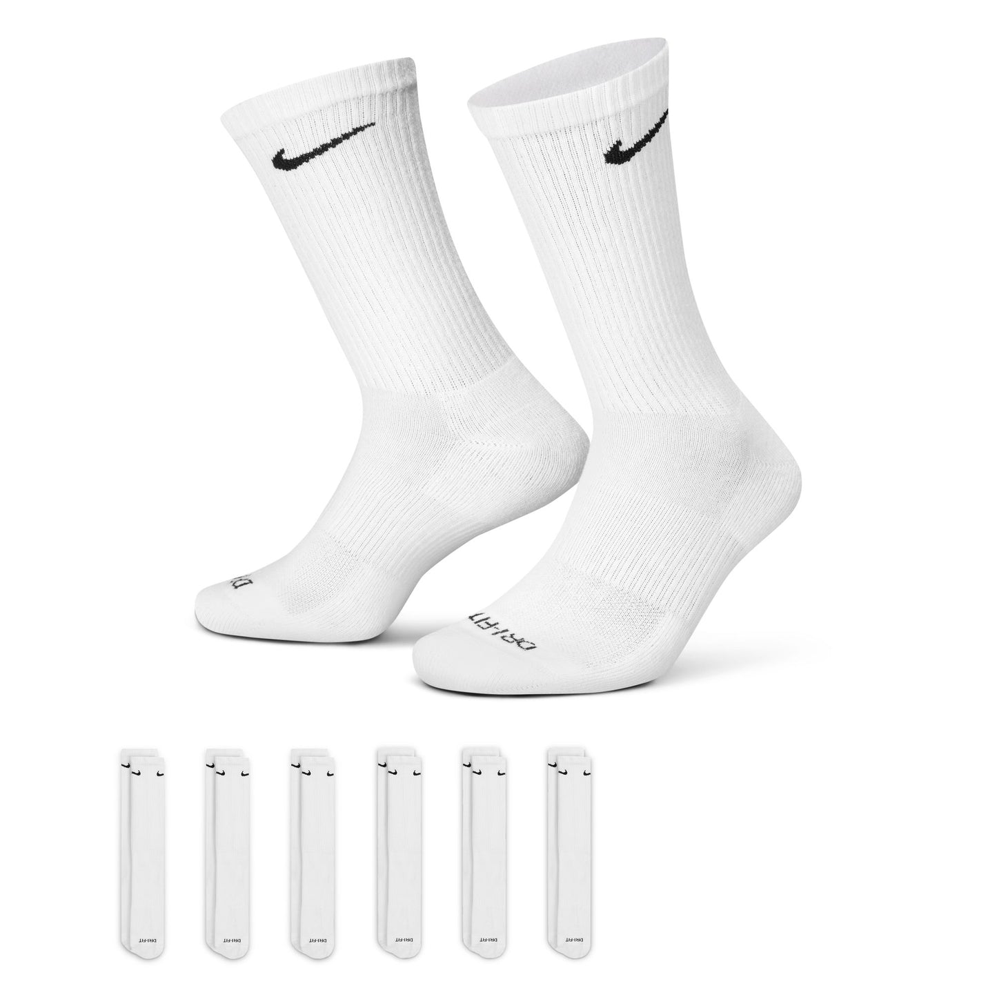 Bas d'entraînement rembourrées Everyday Plus (6 paires)