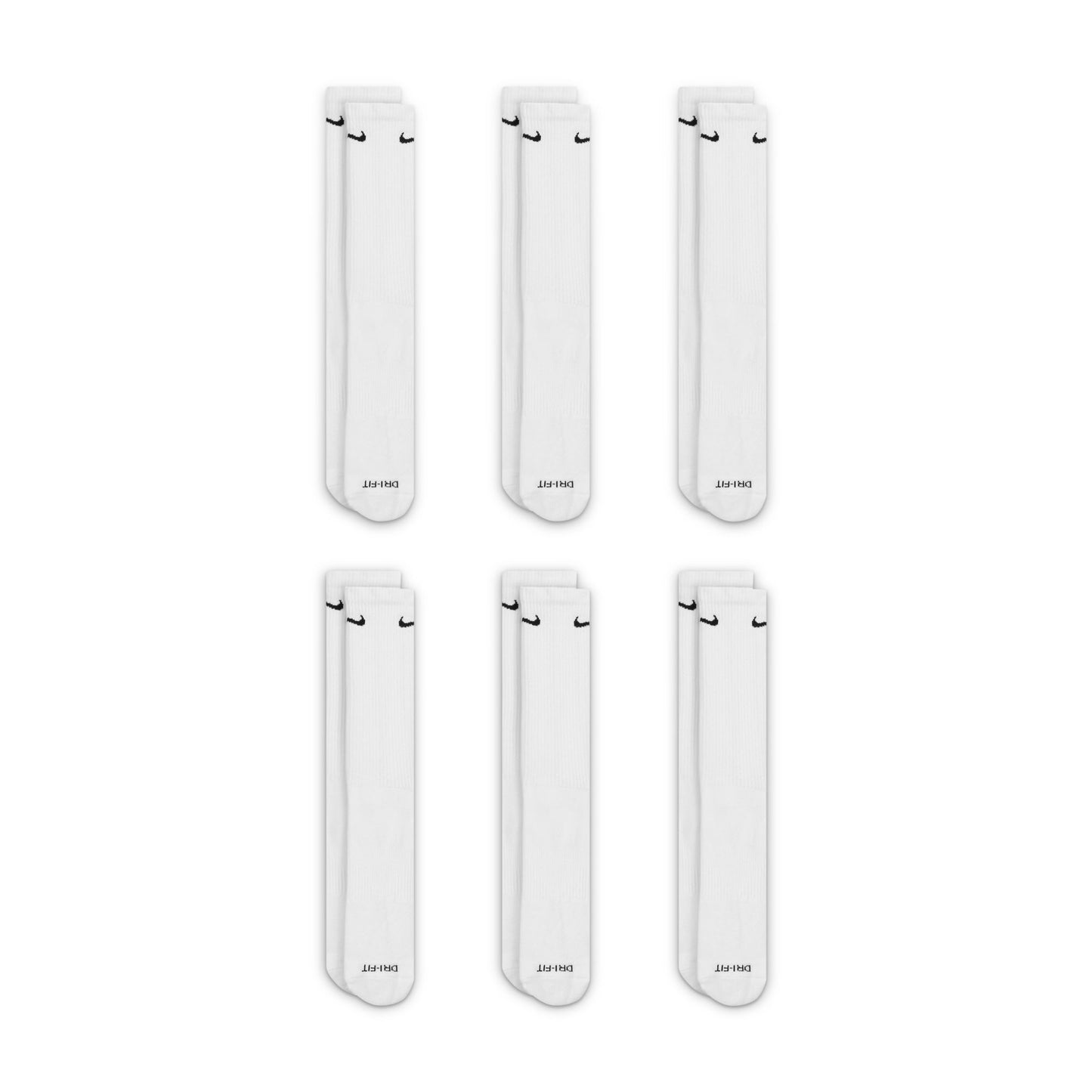 Bas d'entraînement rembourrées Everyday Plus (6 paires)