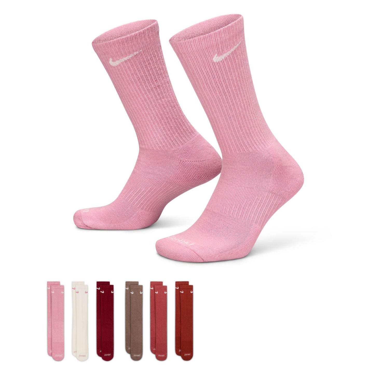 Everyday Plus Cushioned Training Crew Socks (6 Pairs)