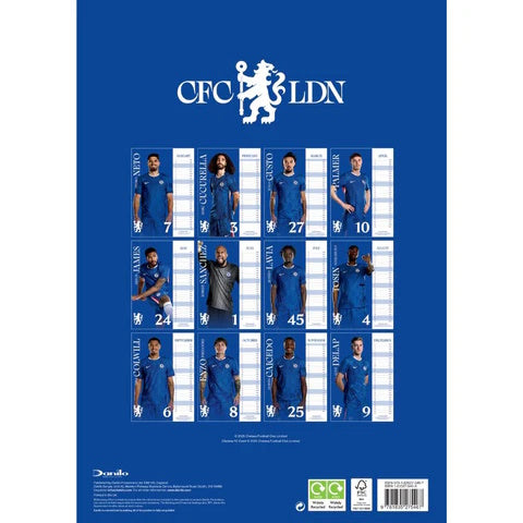 Chelsea 2026 Calendar