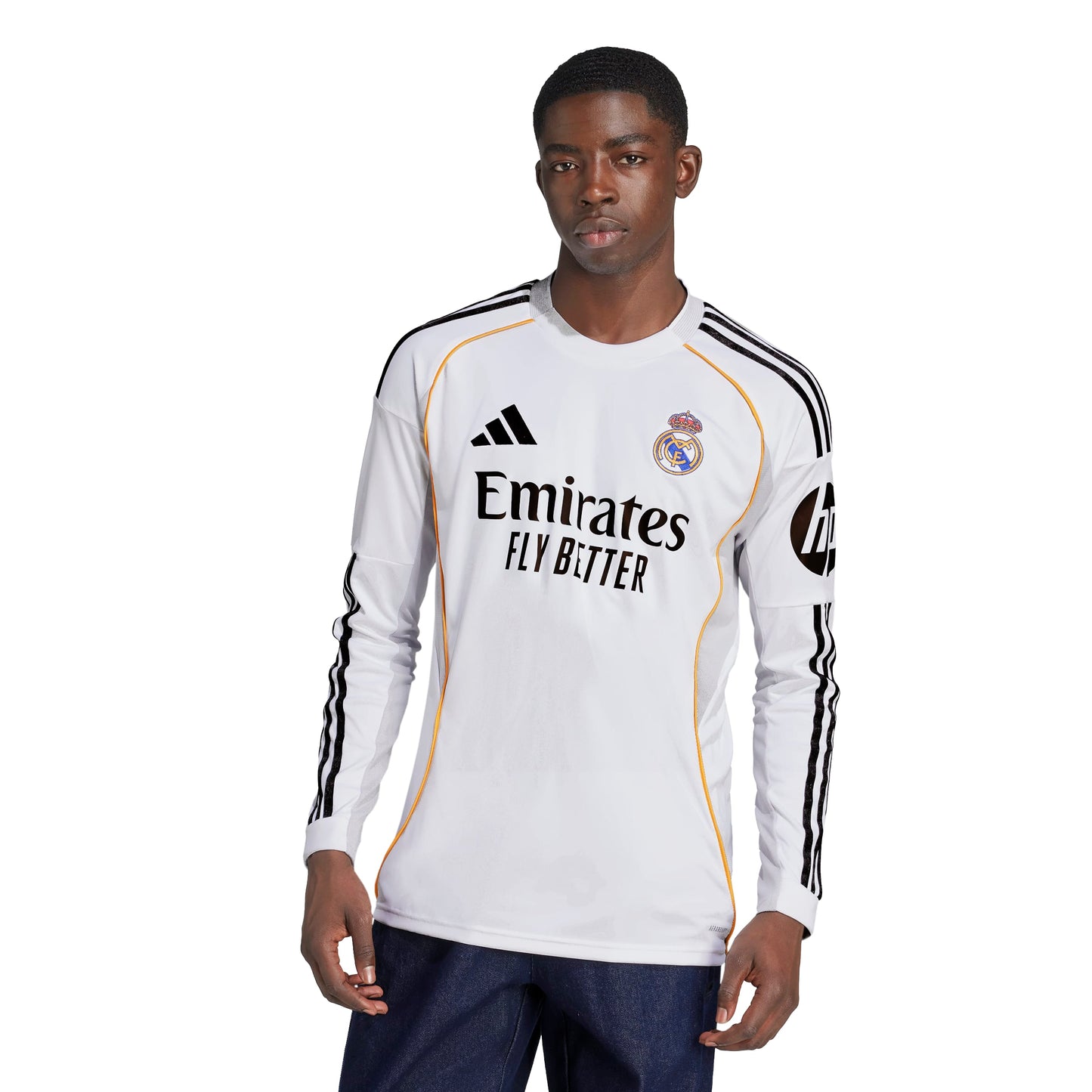 Maillot domicile manches longues Real Madrid 2025/26