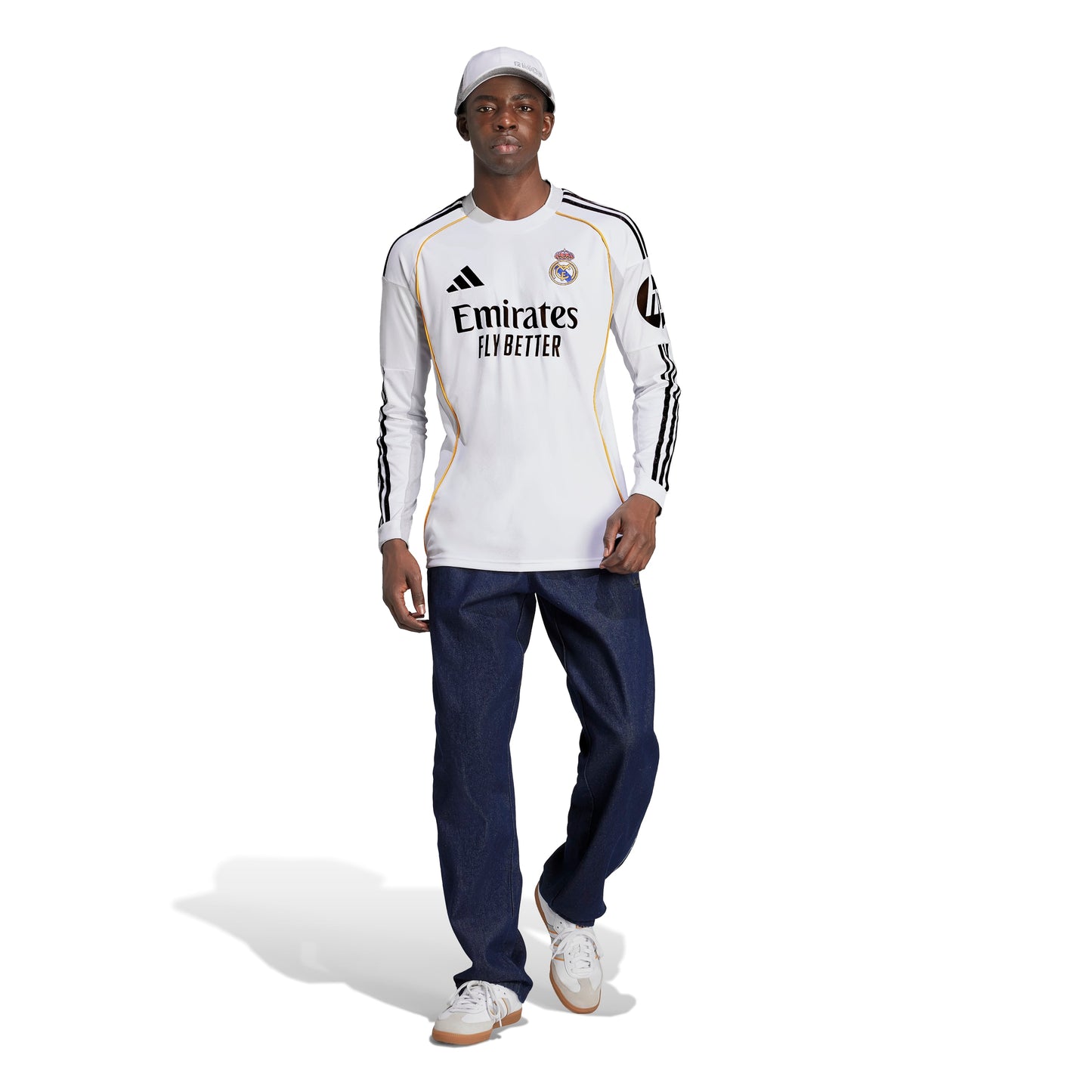 Maillot domicile manches longues Real Madrid 2025/26