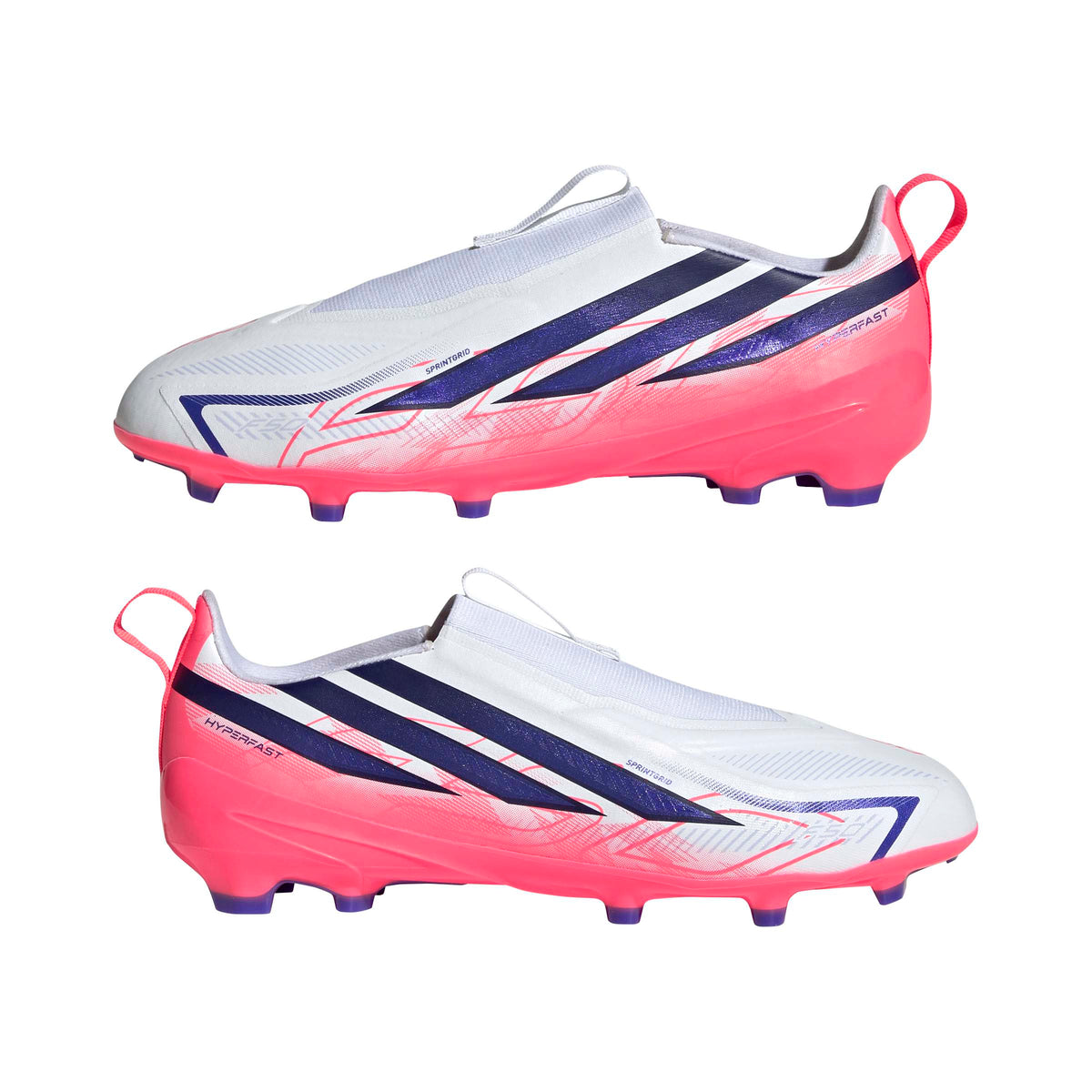 F50 Hyperfast League Firm Ground Laceless Junior