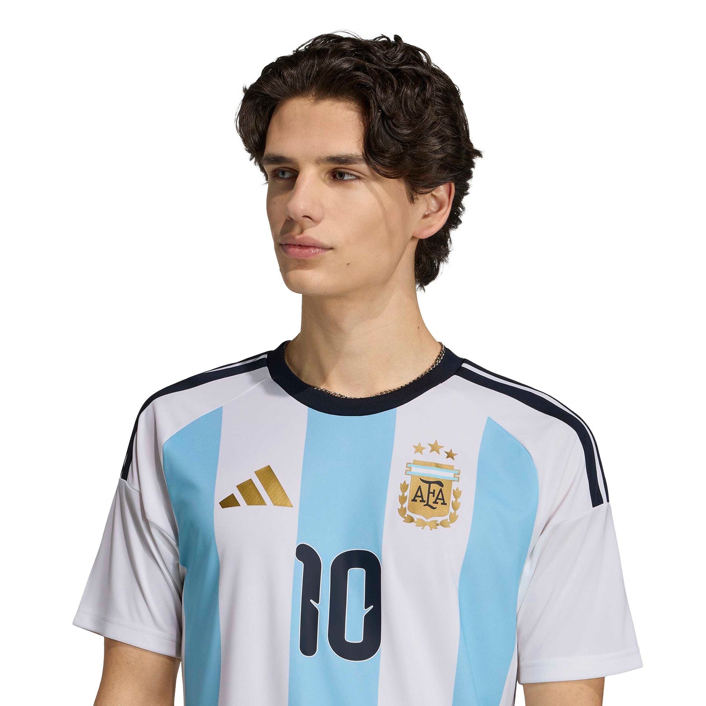 Argentina 26 Home Messi Fan Jersey
