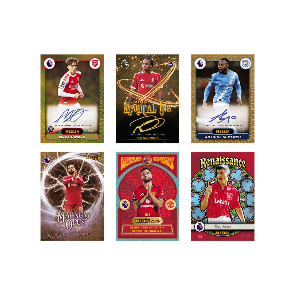 Boîte Topps Merlin Premier League Cards Value Blaster