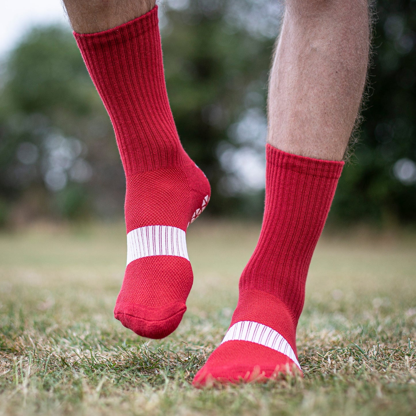 Pure Grip Socks Red