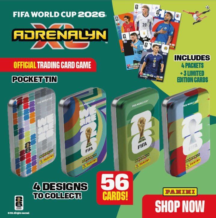 Cartes Adrenalyn XL Coupe du Monde de la FIFA - Pochette Métal (35 cartes + 3 LE)