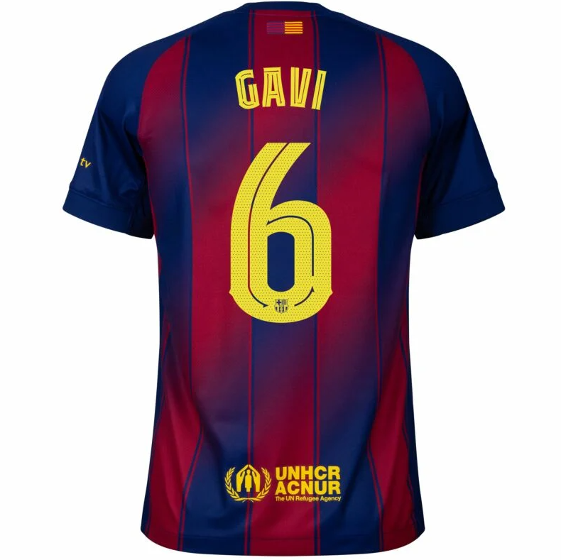 Gavi 6 (Printing Only) - 25-26 Barcelona Home
