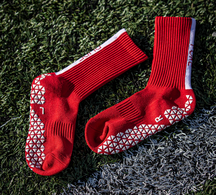 Pure Grip Socks Red