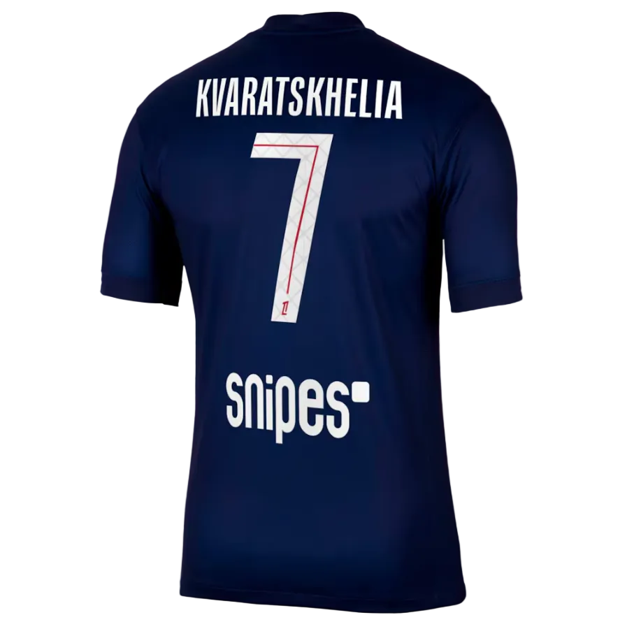 kvaratskhelia 7 (Impression uniquement) - 25-26 PSG Domicile