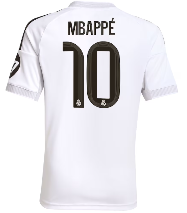 Mbappé 10 (Impression uniquement) -Real Madrid 25-26 Domicile
