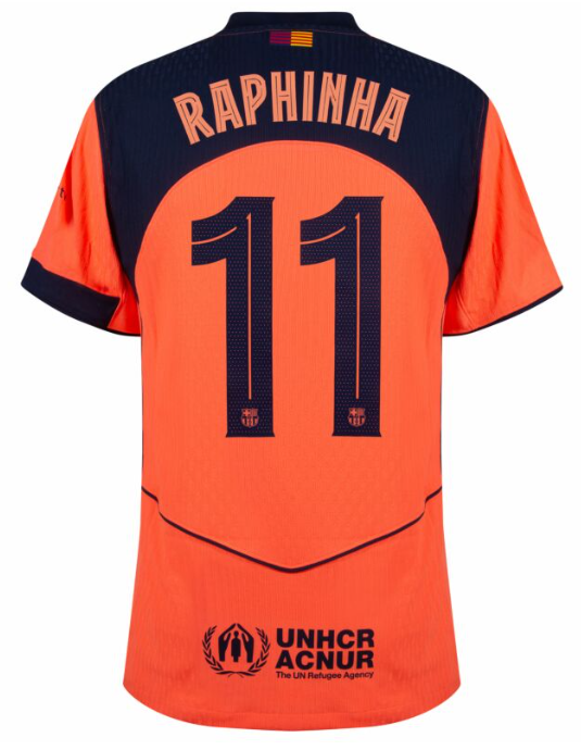 Raphinha 11 (Impression uniquement) - 25-26 Barcelone 3e