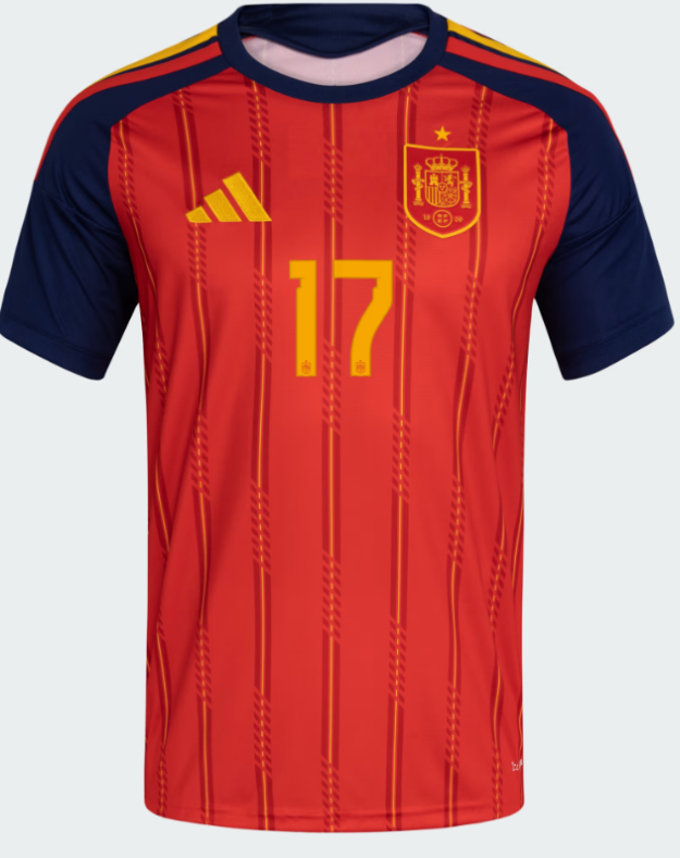 Williams jr 17 (Printing Only) - 26-27 Spain Home
