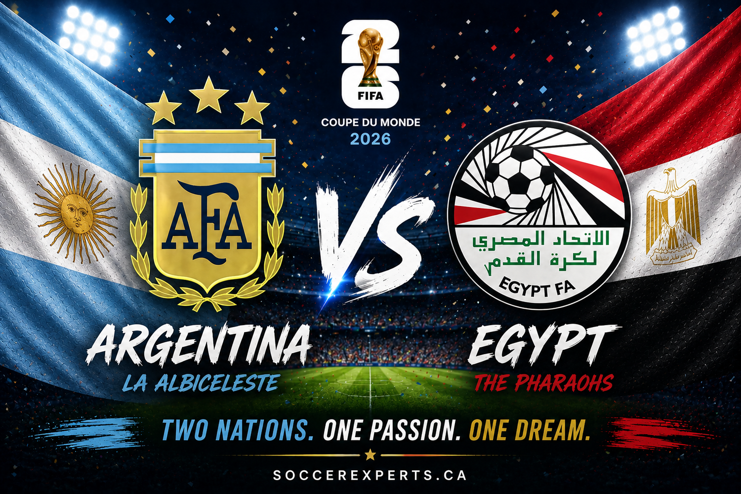 Argentina vs Egypt
