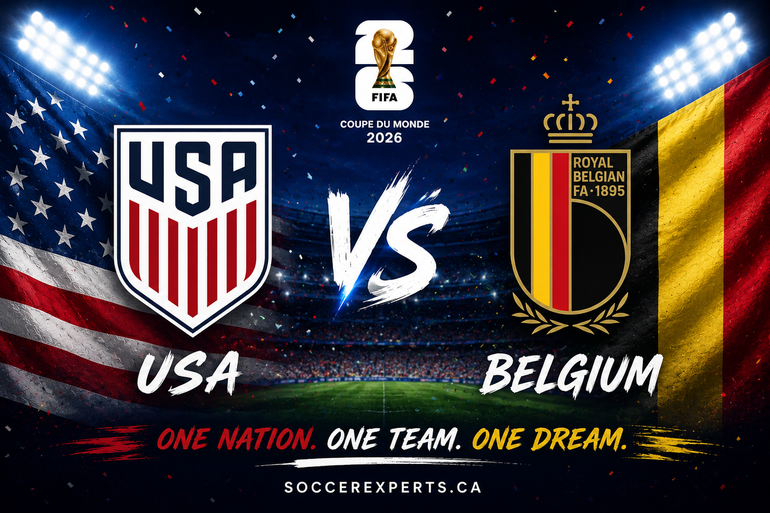 USA vs Belgium