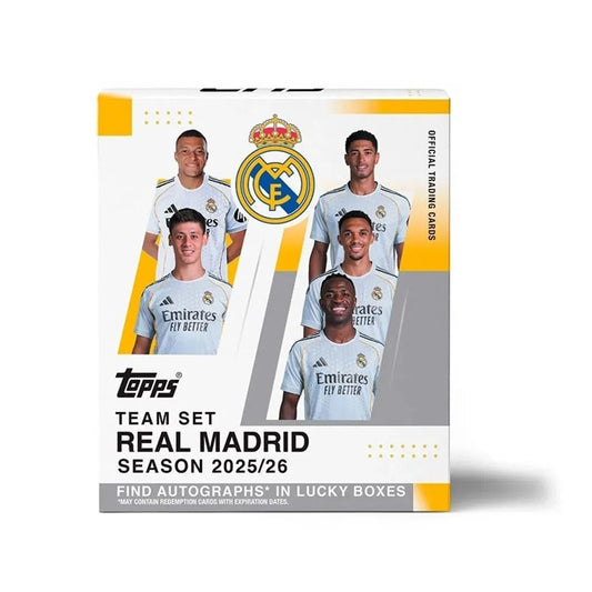 Coffret du Real Madrid 2025-26 – Boîte (30 cartes)