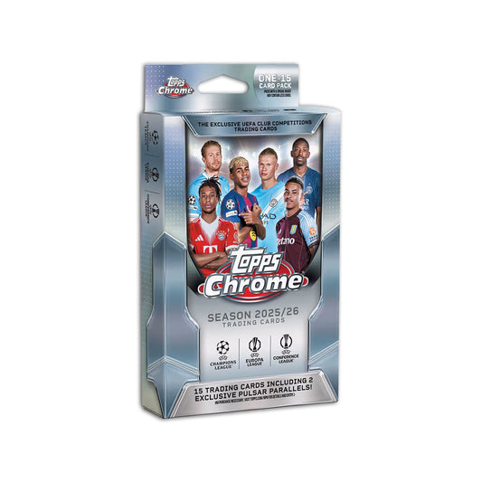 2025-26 Topps Chrome UEFA Club Competiton Cards