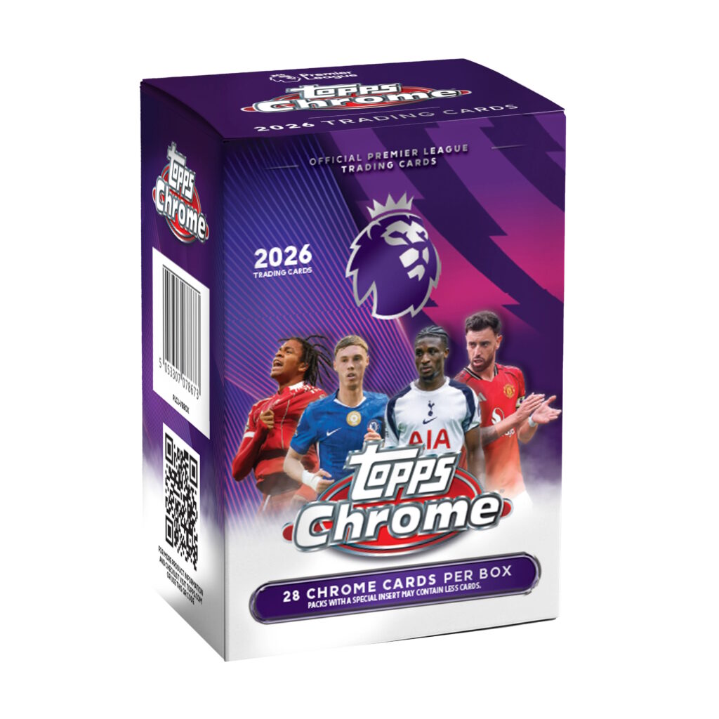 2026 Topps Chrome Premier league 7 pack value box