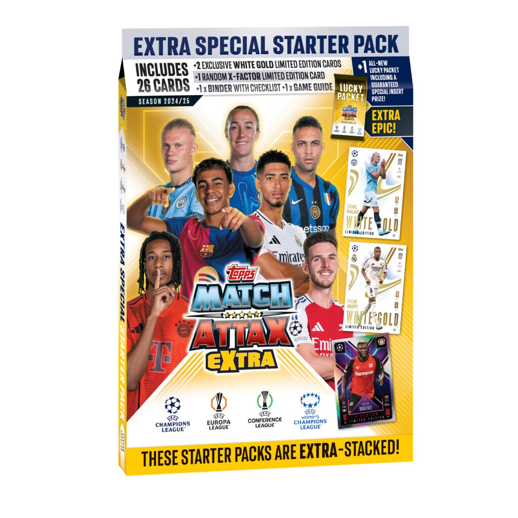 Match Attax Extra UEFA Champions League Cards Starter Pack