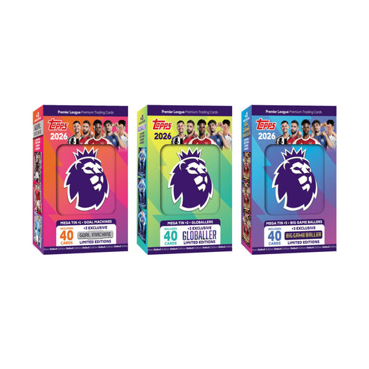 Topps Prermier League 2026 Cards Mega Tin