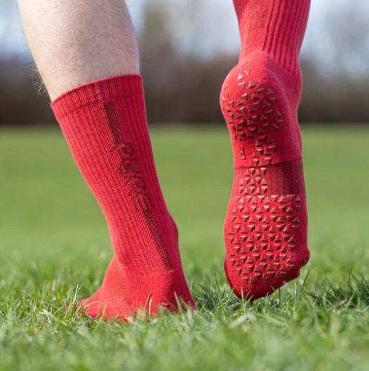 Pure Grip Socks Pro Stealth Red