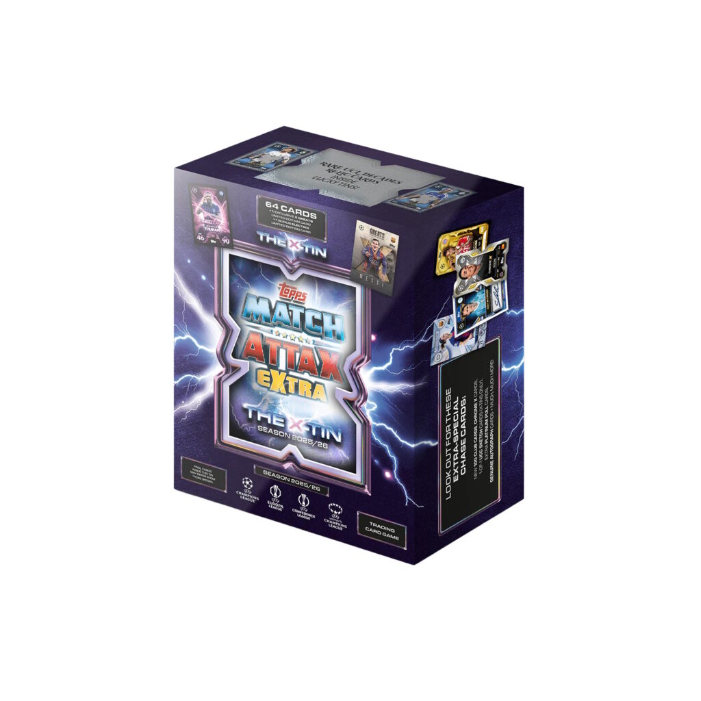 Match Attax UEFA Cartes Topps Ligue des Champions 2025-26 – X TIN