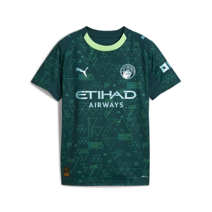 Manchester City 2025/26 Quatrième maillot Junior