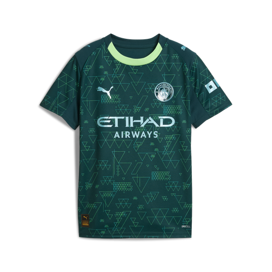 Manchester City 2025/26 Fourth Jersey Junior