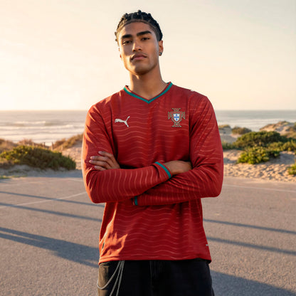 Maillot Domicile Portugal Manche Longue 2026