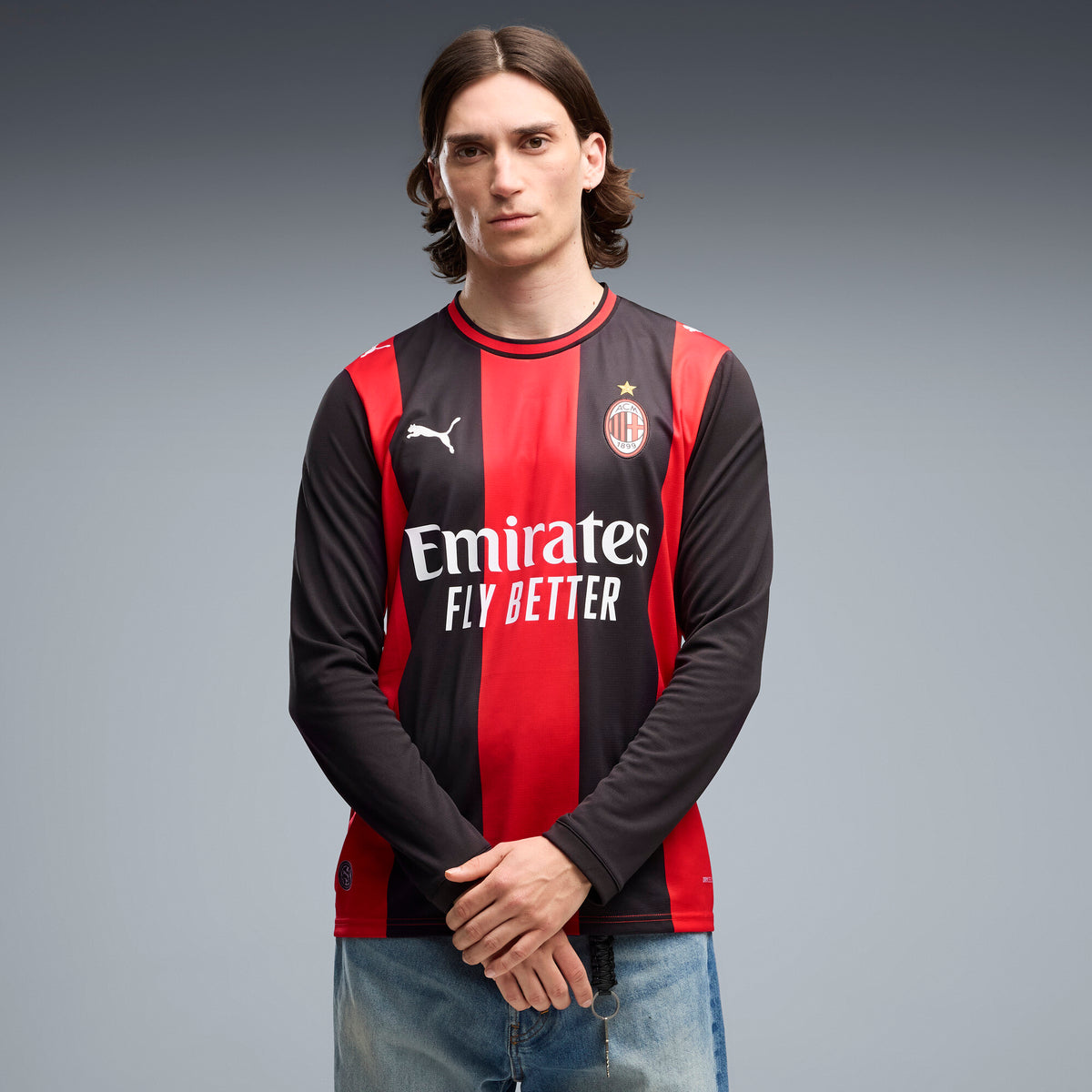 AC Milan 2026/27 Home Jersey Long Sleeve