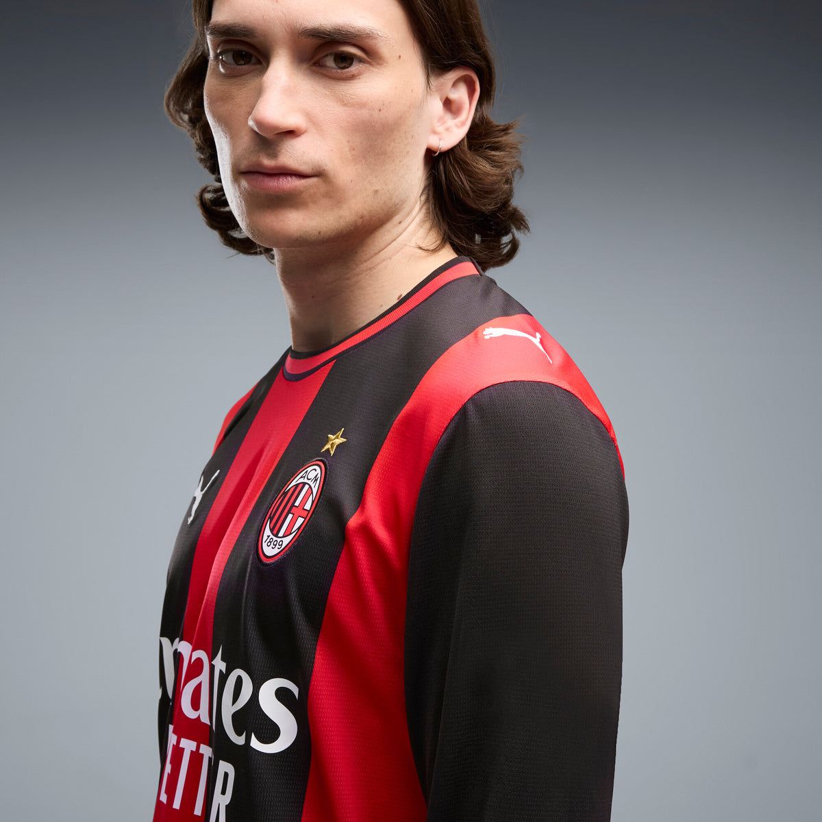 AC Milan 2026/27 Home Jersey Long Sleeve