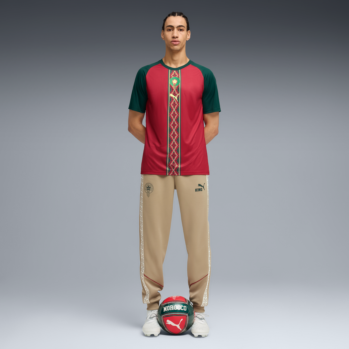 Maillot d'échauffement Maroc FRMF 2026