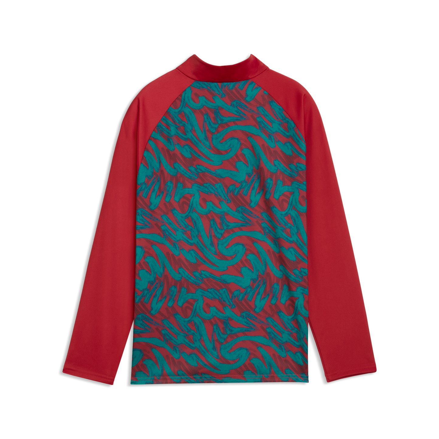 Maillot d'échauffement Portugal FPF à quart de zip - Junior