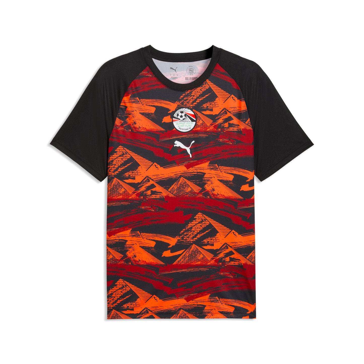 Maillot d'échauffement de la Fédération Égyptienne de Football