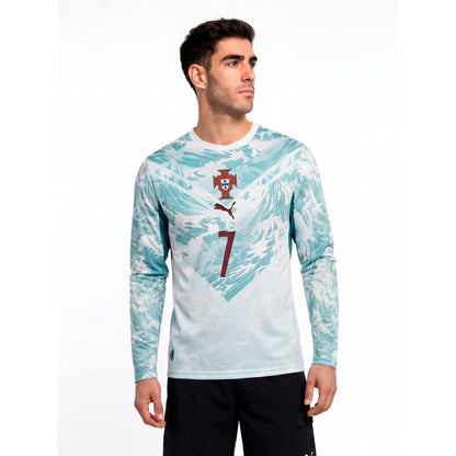 Portugal FPF Away 2026 Long Sleeve Ronaldo
