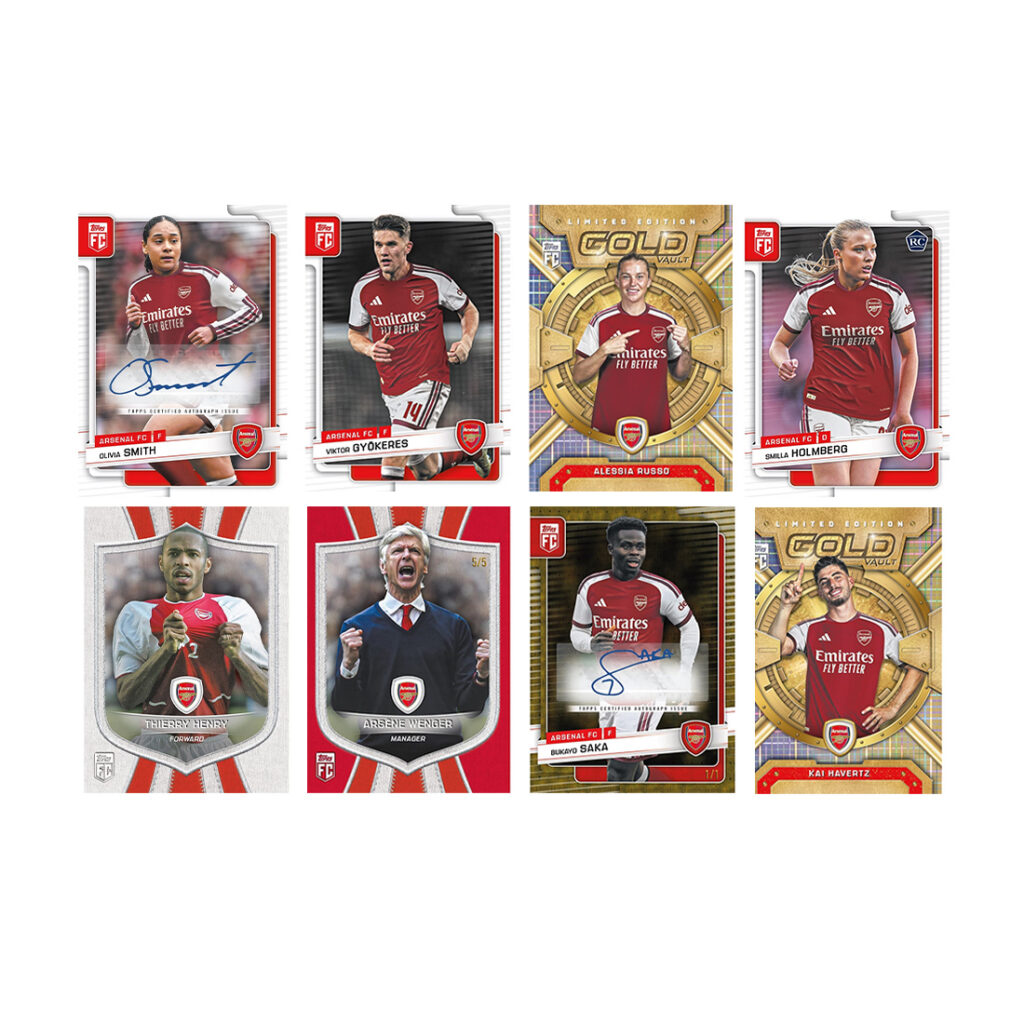 2026-27 Topps Arsenal Collectors Tin Set