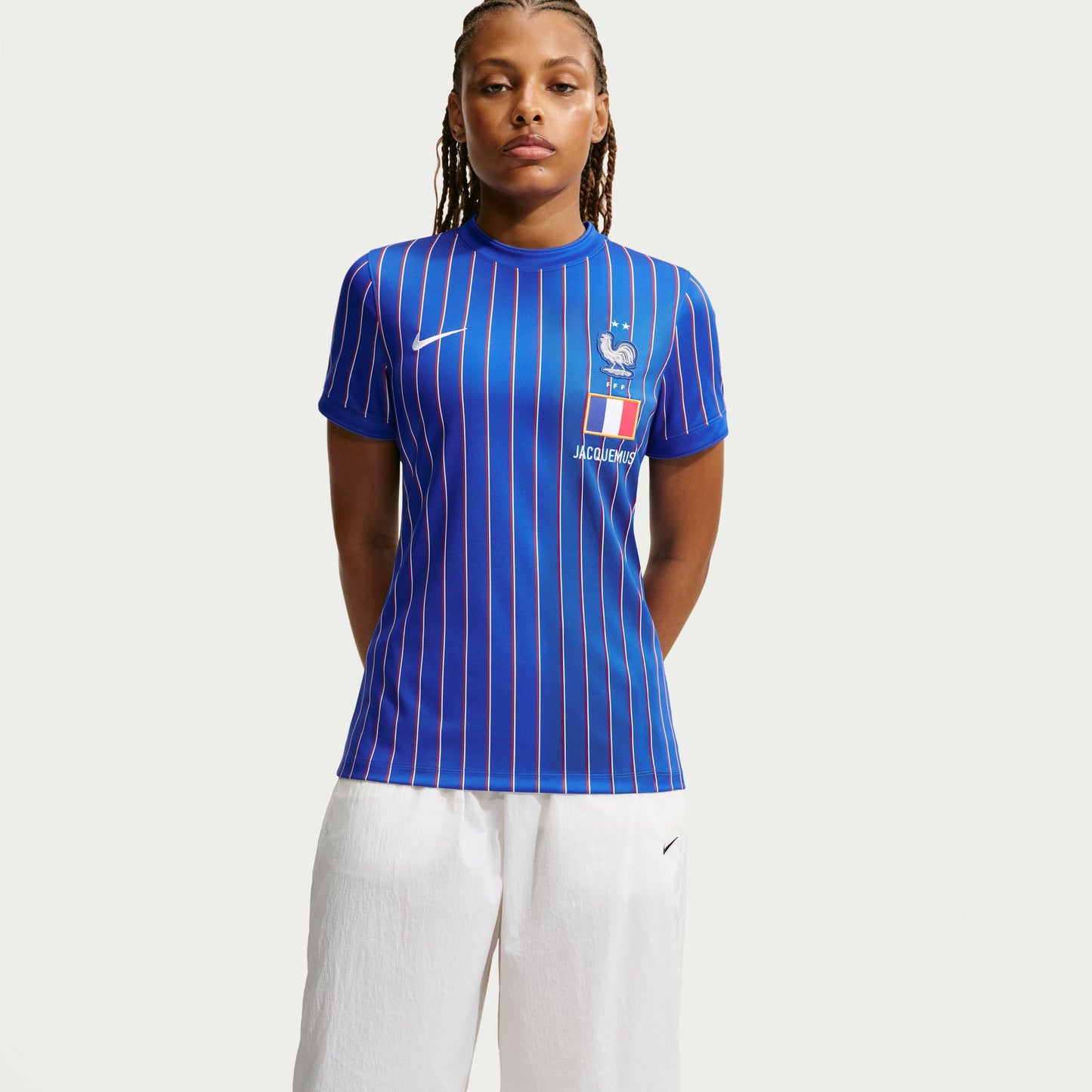 Maillot Pre Match France FFF X Jacquemus Femme