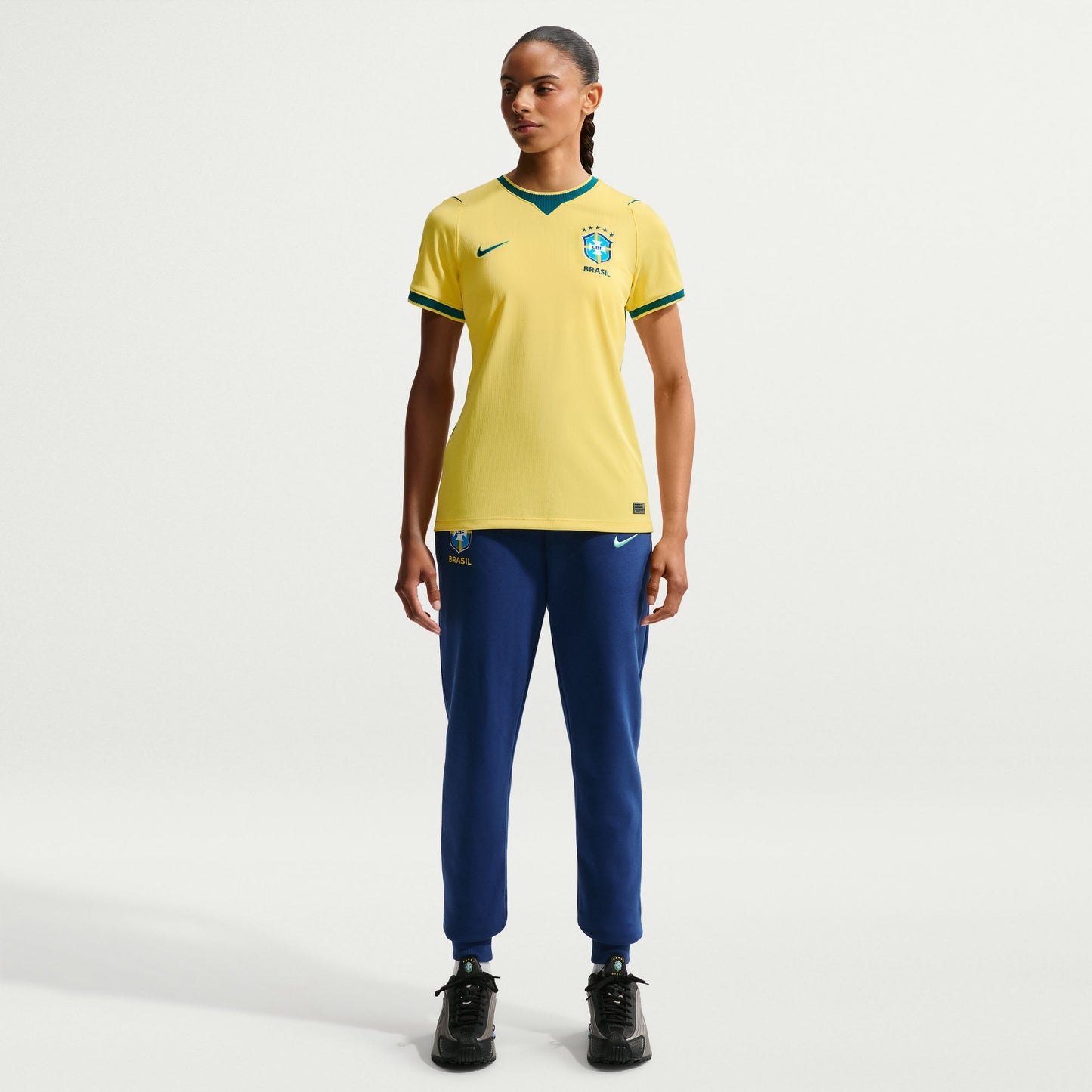 Brazil CBF 2026 Home Stadium Jersey Women's