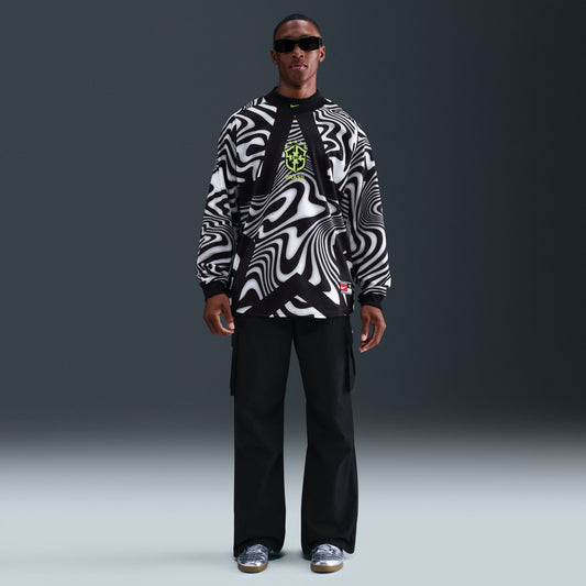 Maillot Authentique de gardien de but du Brésil