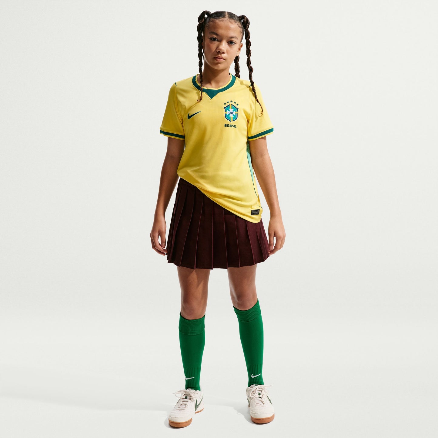 Maillot domicile junior Brésil CBF 2026