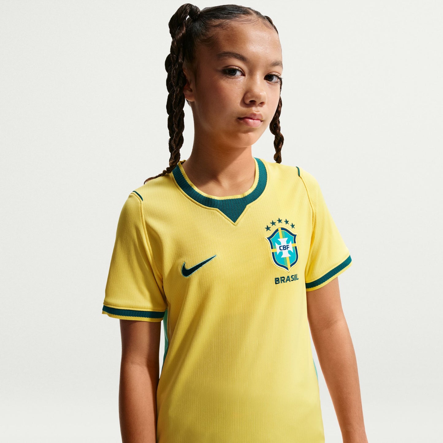 Maillot domicile junior Brésil CBF 2026