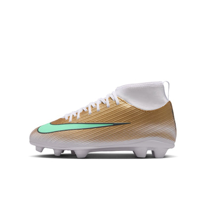 Mercurial Superfly 11 Club "Kylian Mbappé" Terrain Naturel Junior